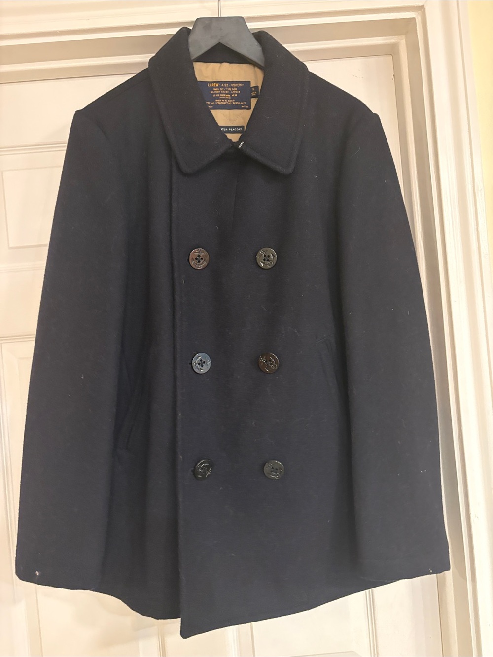 Military Garde JCrew Bayswater Peacoat